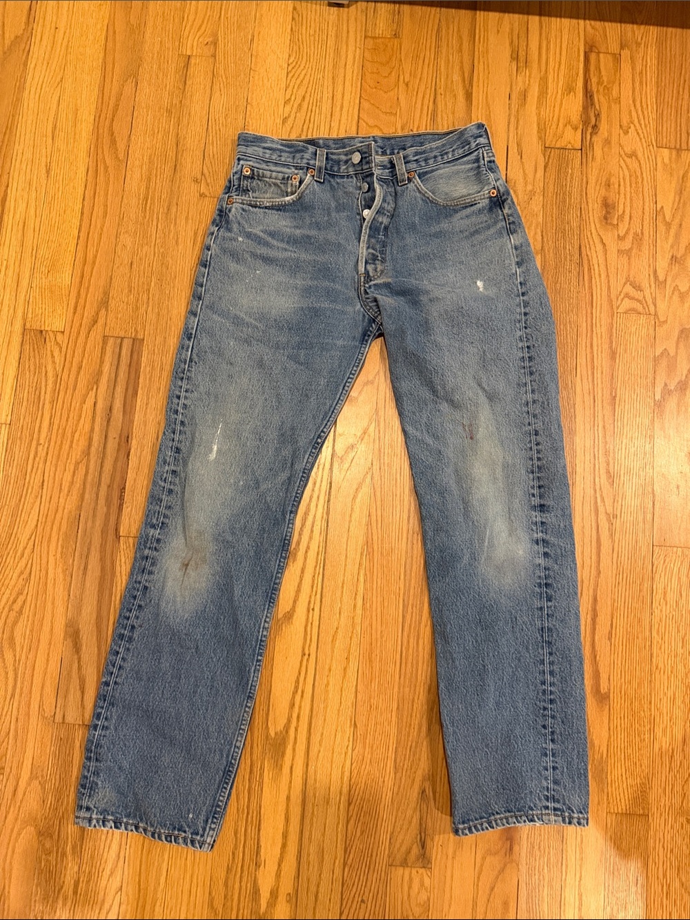 Levi's Men's Straight Leg Blue Denim Jeans